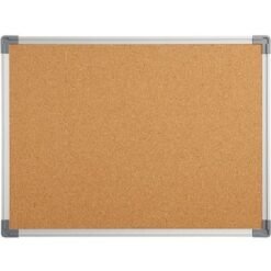 Cork Board, Aluminum Frame - (60 x 90 cm)