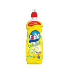 Feba Liquid Dish Cleaner With Lemon Scent - 730 ml