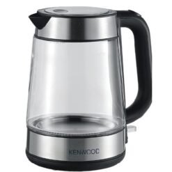 Kenwood Glass Kettle 1.7L Cordless Electric Kettle 2200W with Auto Shut-Off & Removable Mesh Filter
