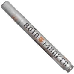 Roto permanent marker pen pack of 12 pcs - Black