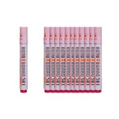 Roto White Board Markers - Red - 12 Pens